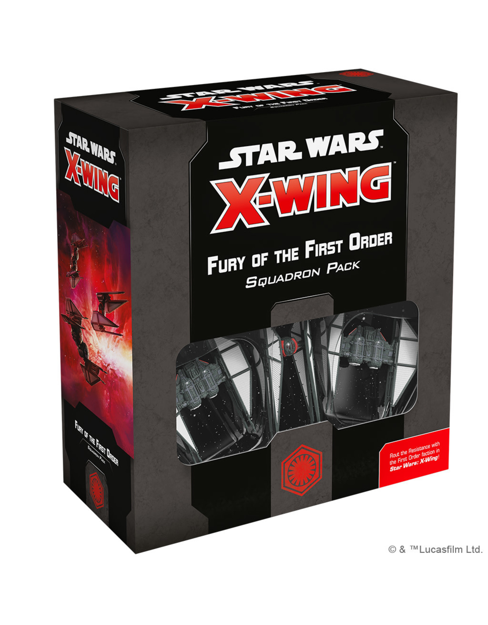 Atomic Mass Games Star Wars X-Wing 2E: Fury of the First Order Squadron Pack