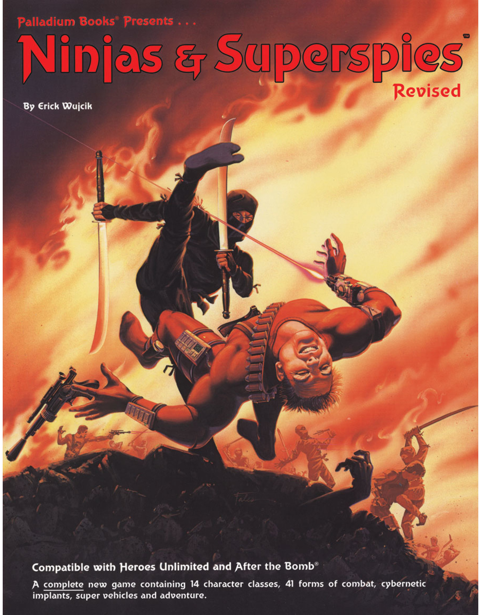 Palladium Books Ninjas and Superspies Bonus edition RPG Hardcover