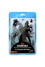 Wizkids D&D Minis: Idols of the Realms Icewind Dale 2D Young Adult White Dragon