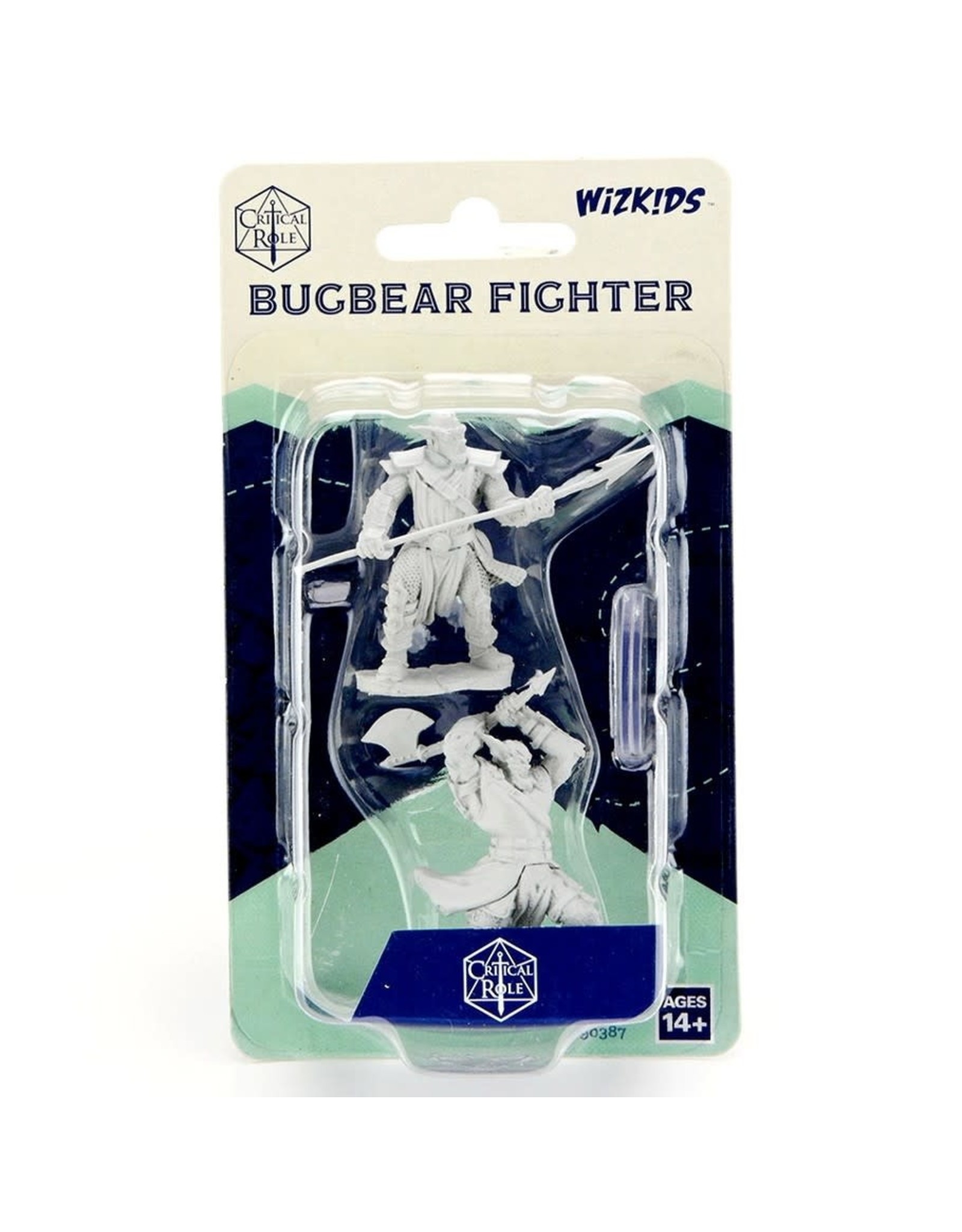 Wizkids Critical Role Unpainted Minis W1: Bugbear Fighter