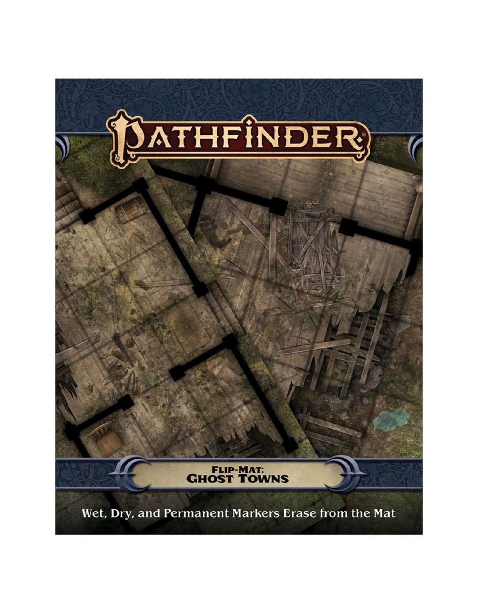 Paizo Pathfinder 2E Flip-Mat: Ghost Towns