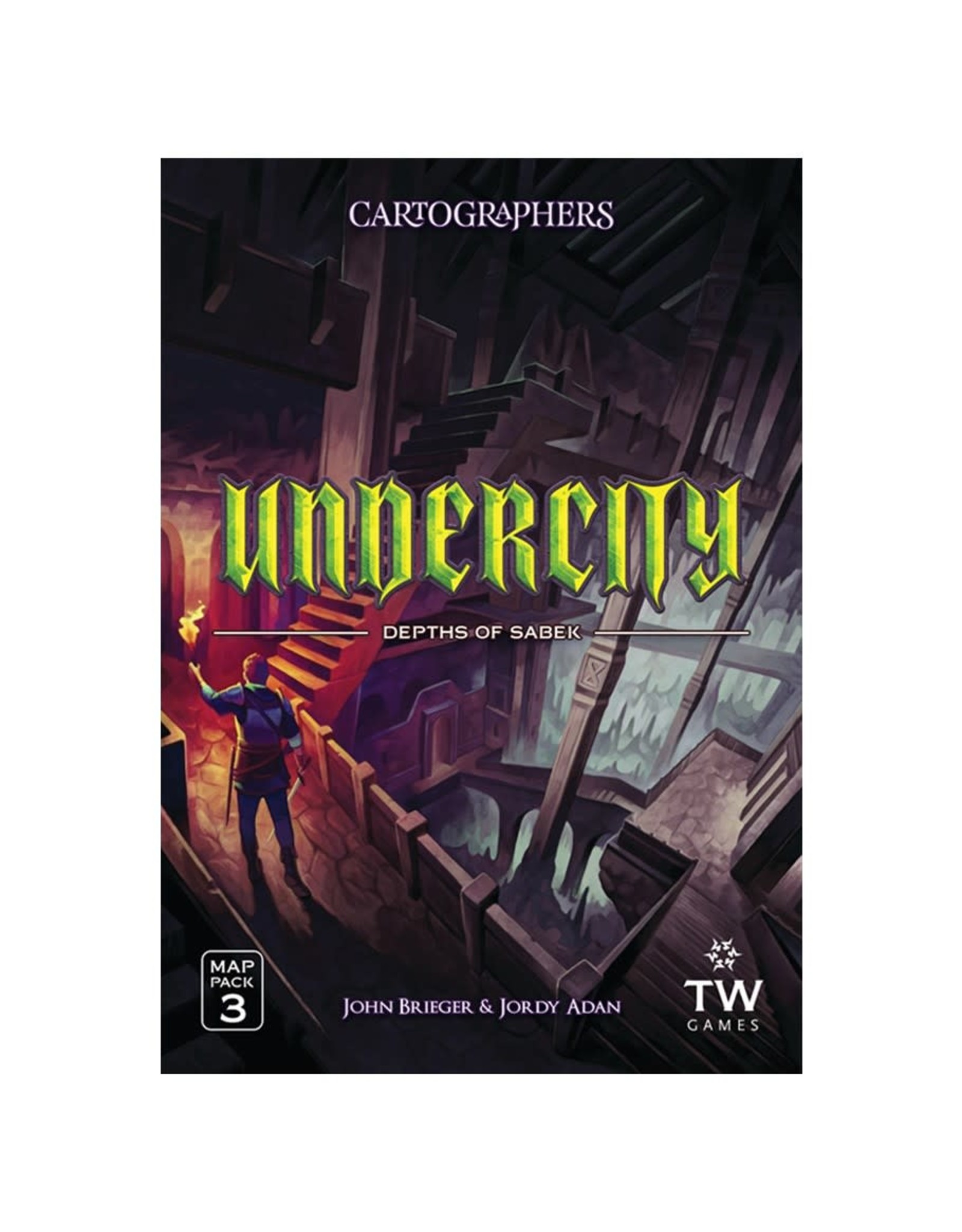 Thunderworks Games Cartographers: Map Pack 3 Undercity