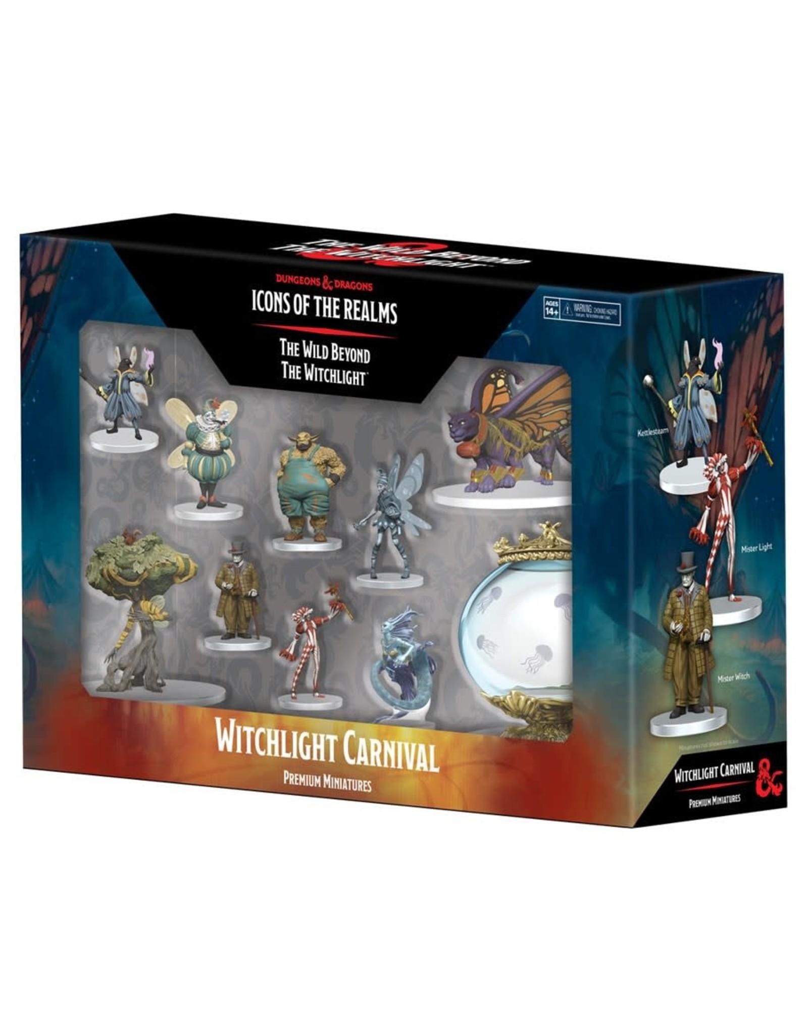 Wizkids D&D Minis: Icons of the Realms Set 20 - Witchlight Carnival Premium Set