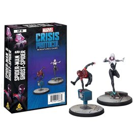 Atomic Mass Games Ghost Spider and Spider-Man Character Pack - Marvel Crisis Protocol