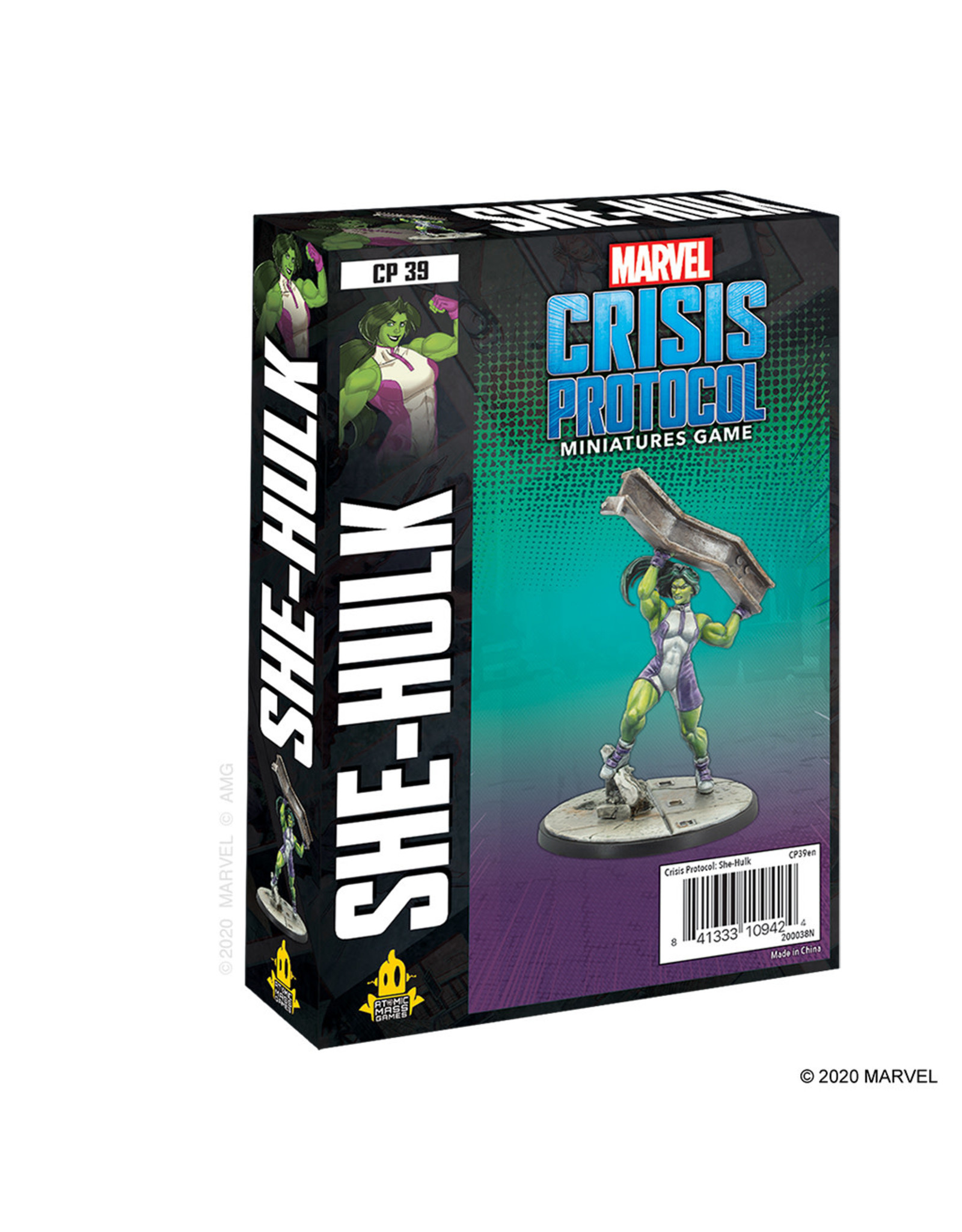 Atomic Mass Games She Hulk Character Pack - Marvel Crisis Protocol