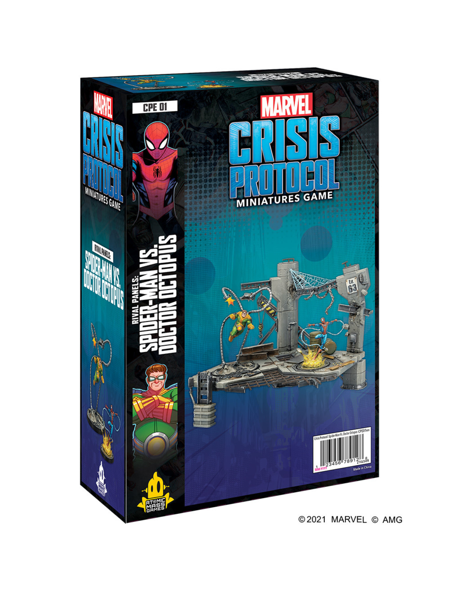 Atomic Mass Games Marvel Crisis Protocol: Rival Panels Spider-man vs. Doctor Octopus