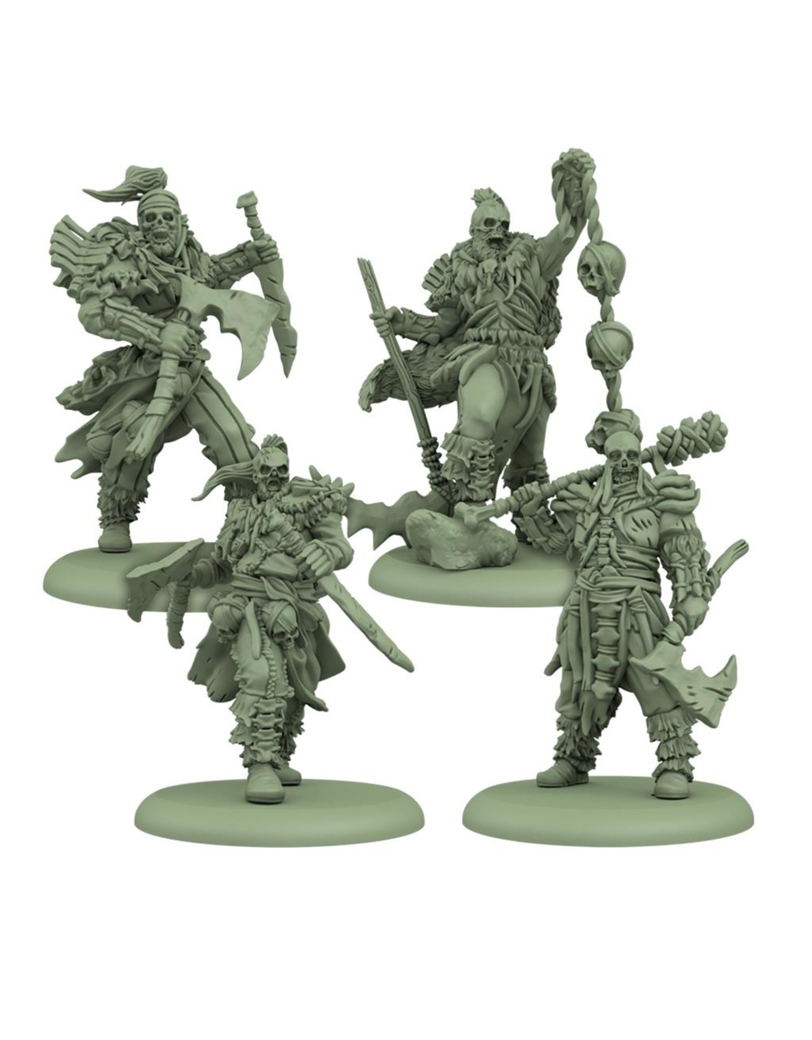 Cool Mini or Not A Song of Ice & Fire Tabletop Miniatures Game: Free Folk Followers of Bone