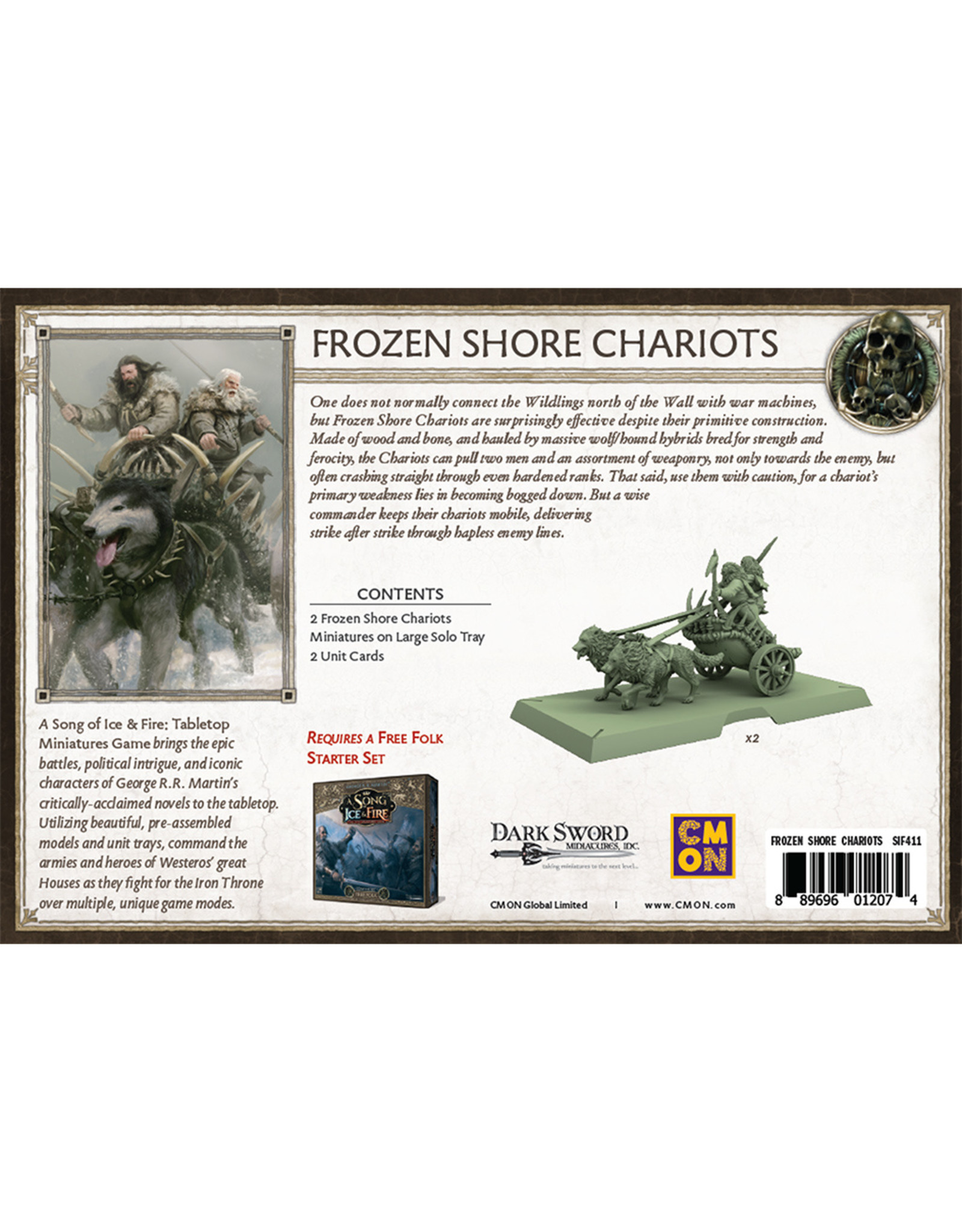 Cool Mini or Not A Song of Ice and Fire: Frozen Shore Chariots