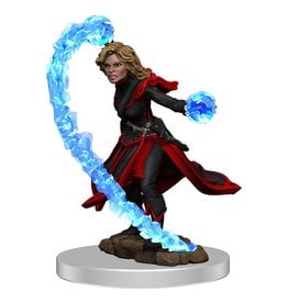 Wizkids Pathfinder Battles: Female Human Wizard W3 Premium Painted Figure