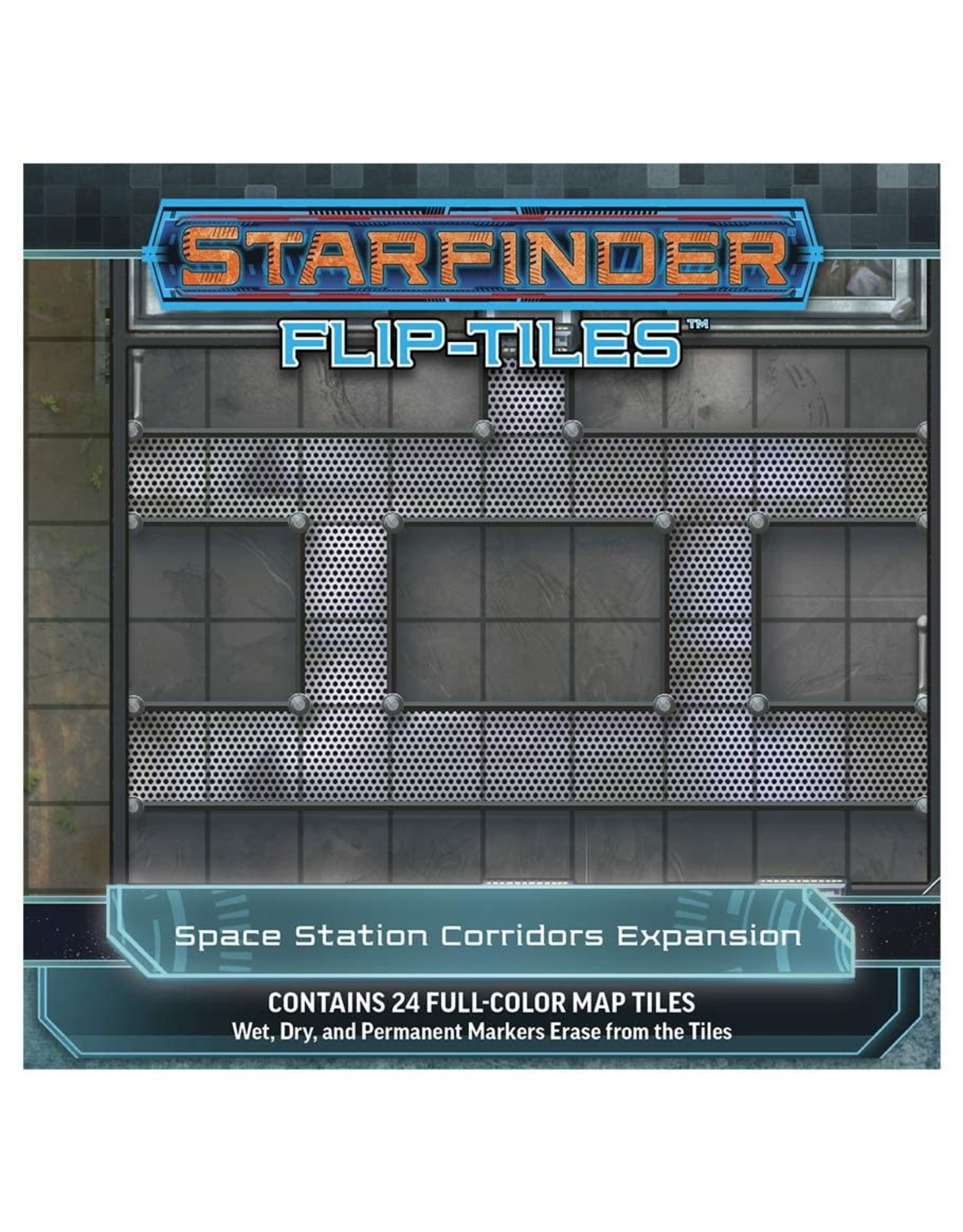 Paizo Starfinder RPG Flip-Tiles: Space Station Corridors Expansion