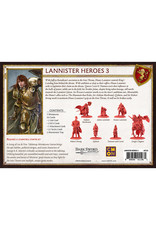 Cool Mini or Not A Song of Ice & Fire Tabletop Miniatures Game: LANNISTER HEROES 3