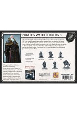 Cool Mini or Not A Song of Ice & Fire Tabletop Miniatures Game: NIGHT'S WATCH HEROES 3