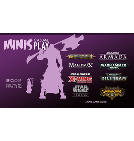 Tues 5/24 12PM - 9PM Minis Casual Play
