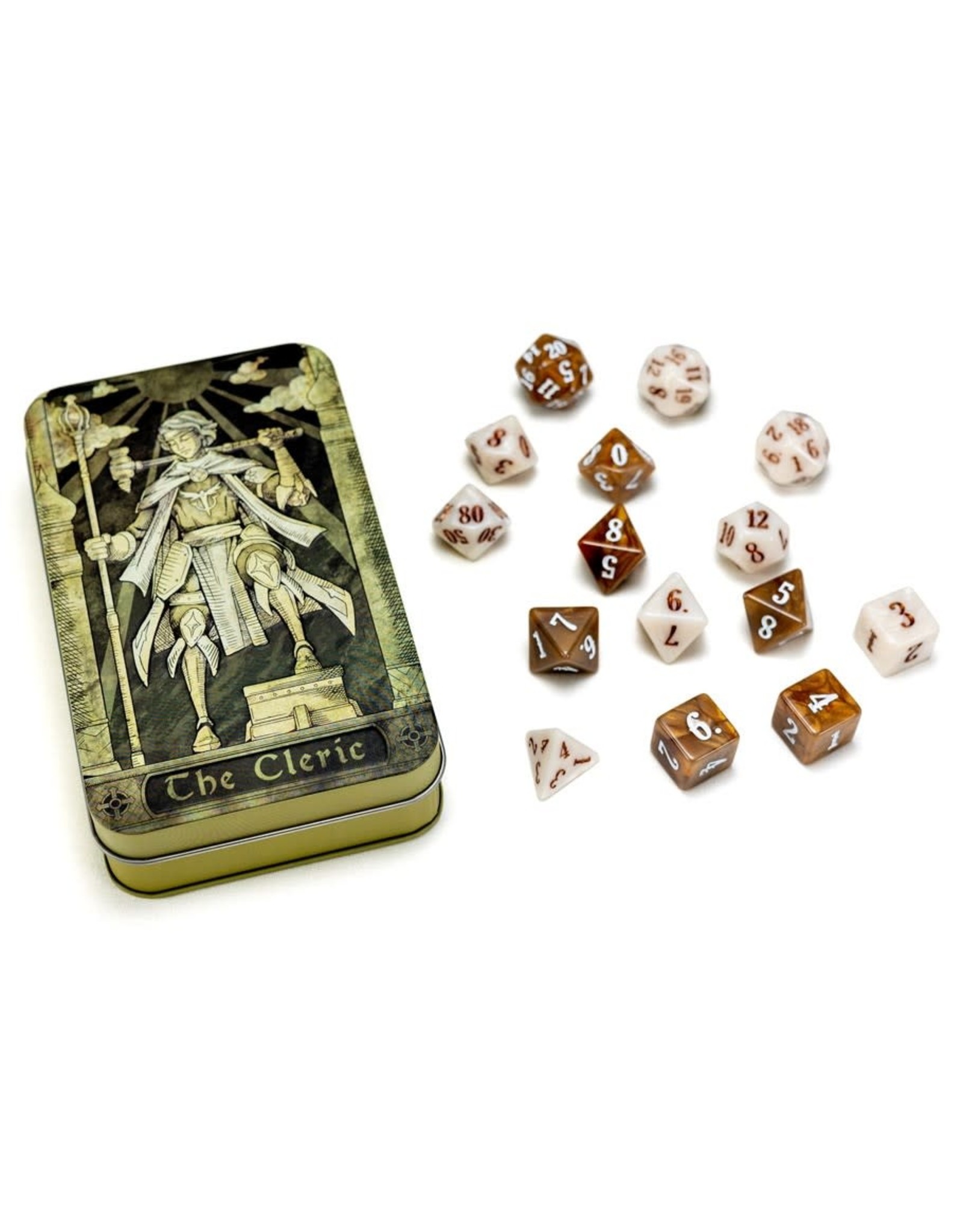 Beadle & Grimm Class-Specific Dice Set: Cleric (Pathfinder and 5E)