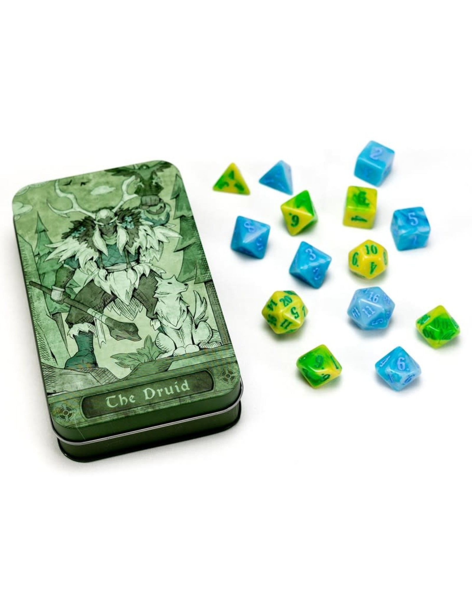 Beadle & Grimm Class-Specific Dice Set: Druid (Pathfinder and 5E)