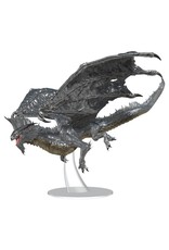 Wizkids D&D Minis: Adult Silver Dragon - Icons of the Realms Premium Figure