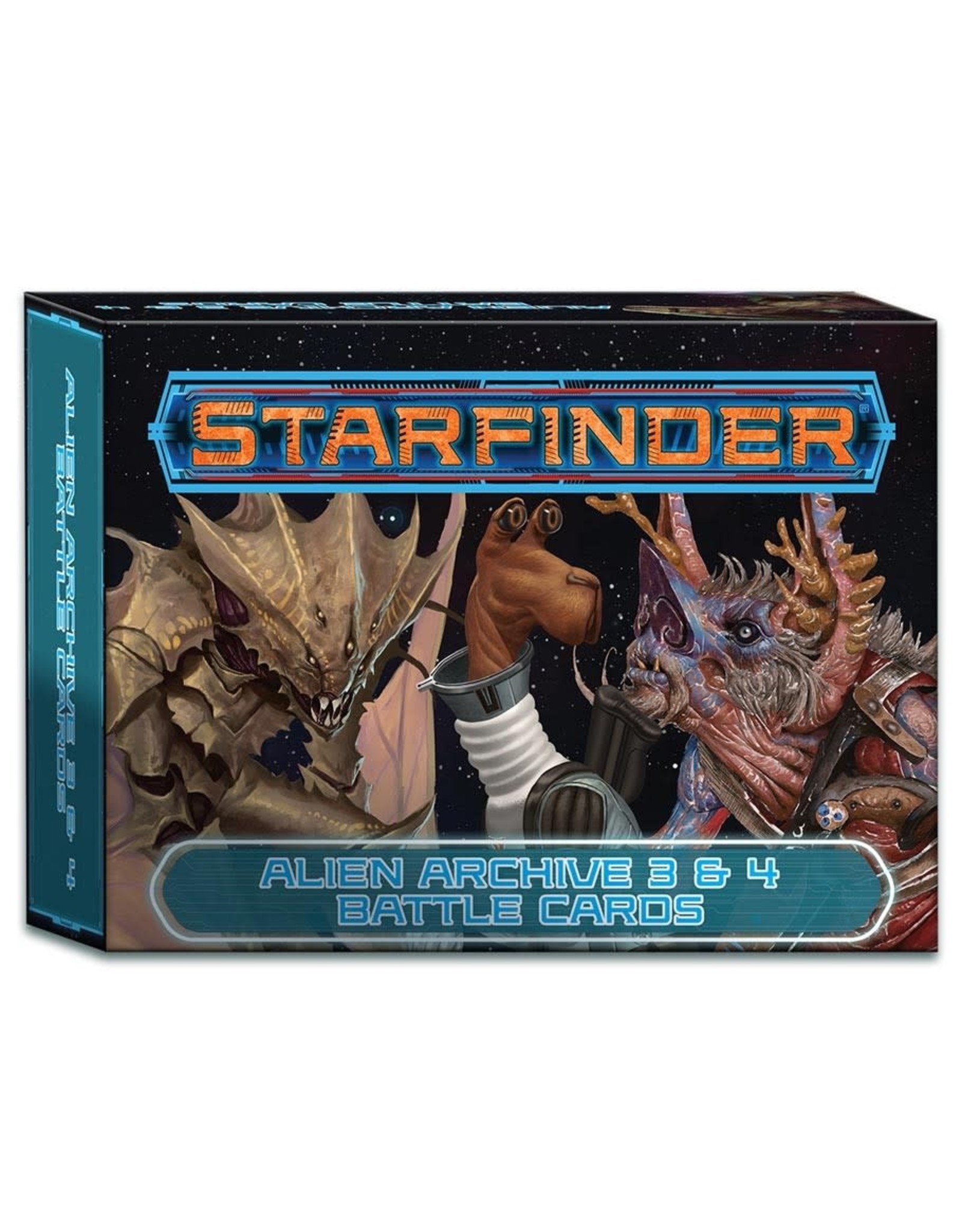 Paizo Starfinder RPG: Alien Archive 3 & 4 Battle Cards