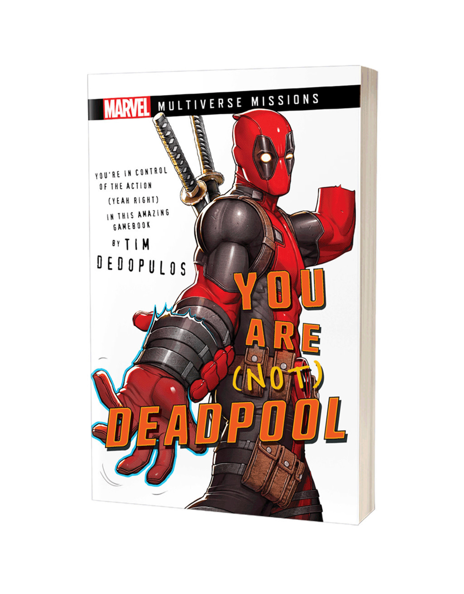 Asmodee You Are (NOT) Deadpool: A Marvel Multiverse Mission Adventure Gamebook