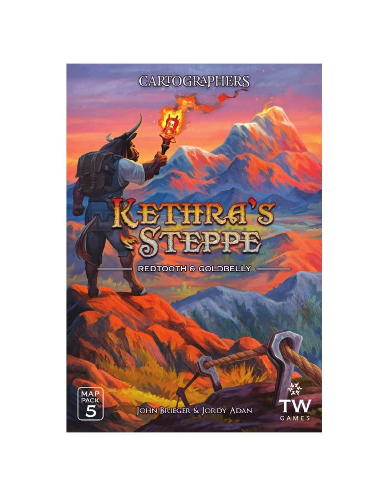 Thunderworks Games Cartographers: Map Pack 5 Kethra's Steppe