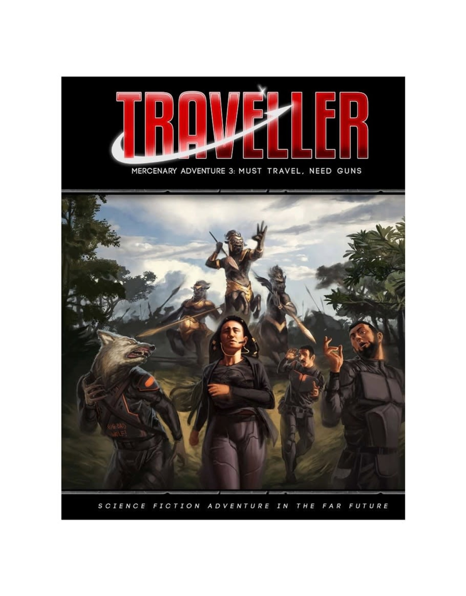 Mongoose Publishing Traveller RPG: Mercenary Adventure 3 - Must Travel, Need Guns