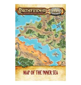 Studio 2 Publishing Pathfinder for Savage Worlds: Inner Sea Poster Map