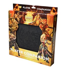 Arcane Tinmen Dragon Shield Player Companion - Iron Grey