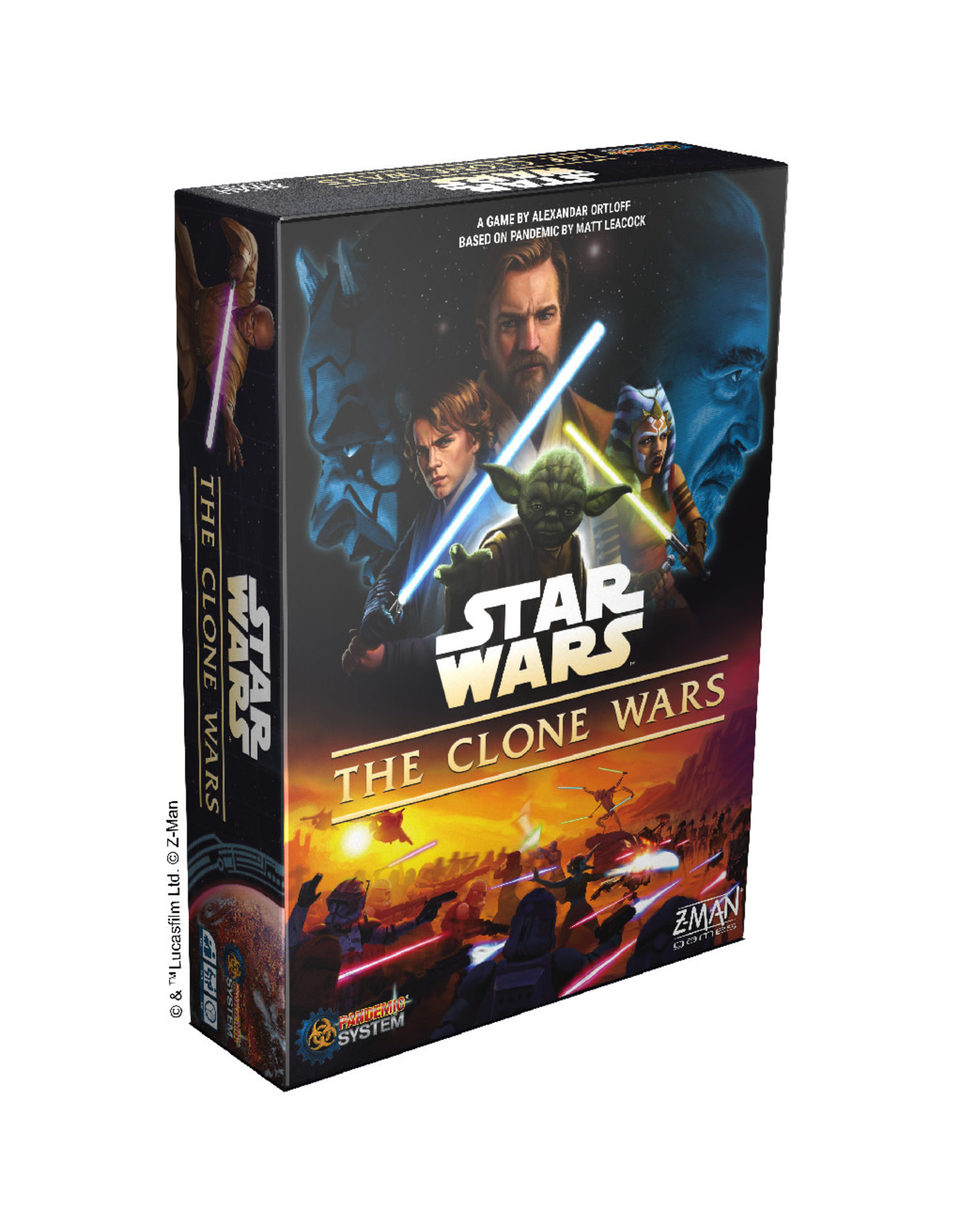 Z-Man Games Star Wars: The Clone Wars – A Pandemic System Game