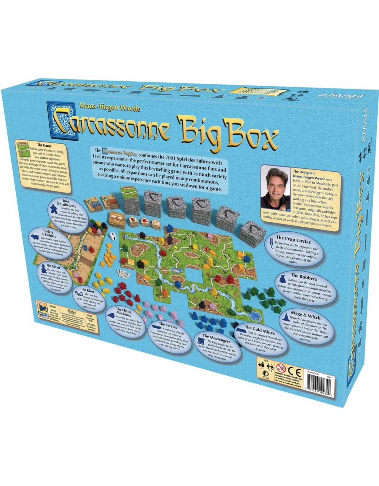 Z-Man Games Carcassonne Big Box 2022