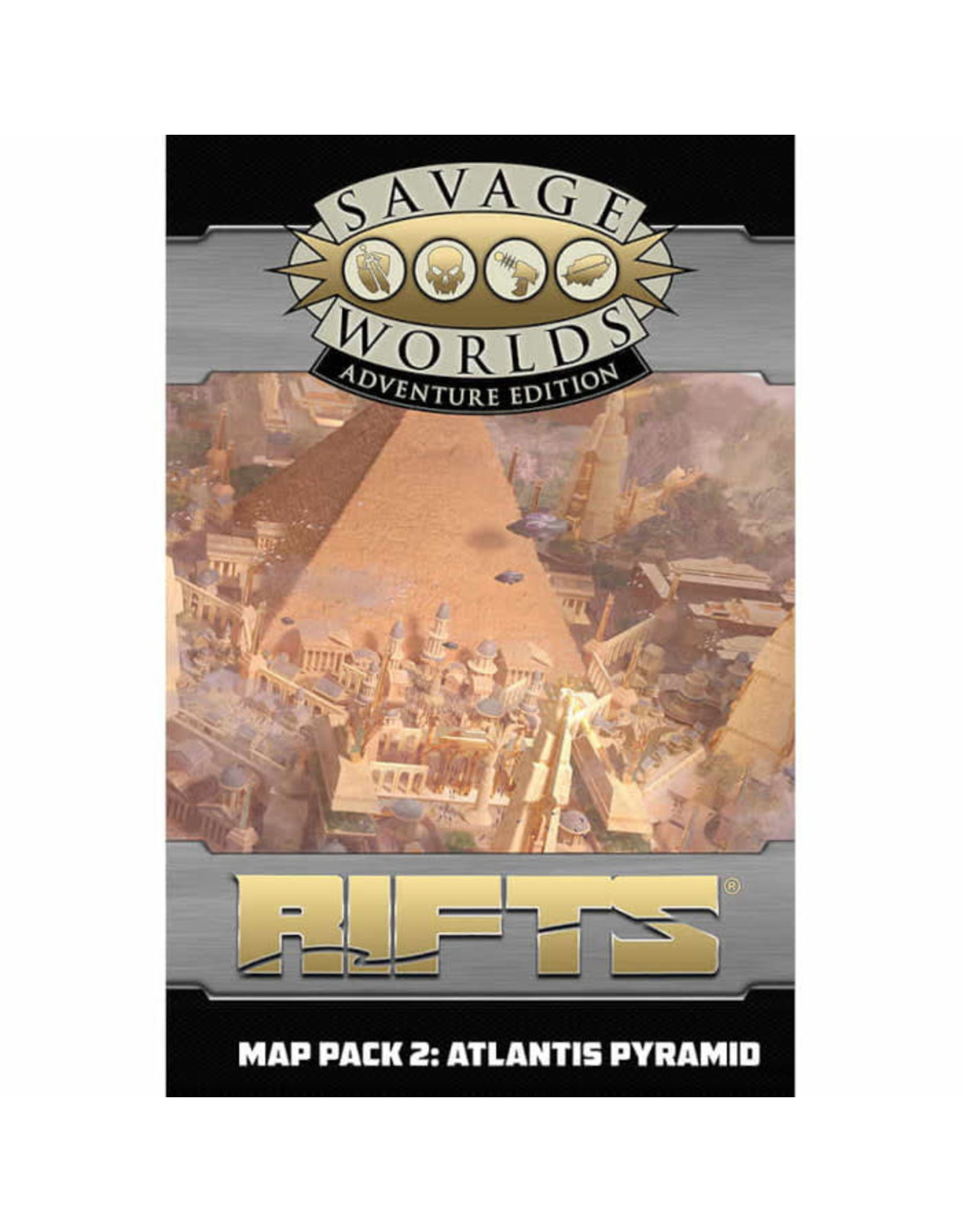 Studio 2 Publishing Savage Worlds RPG: Rifts - Map Pack 2 Atlantis Pyramid