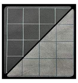 Chessex Battlemat: Reversible Squares Greyscale (23.5"x26")