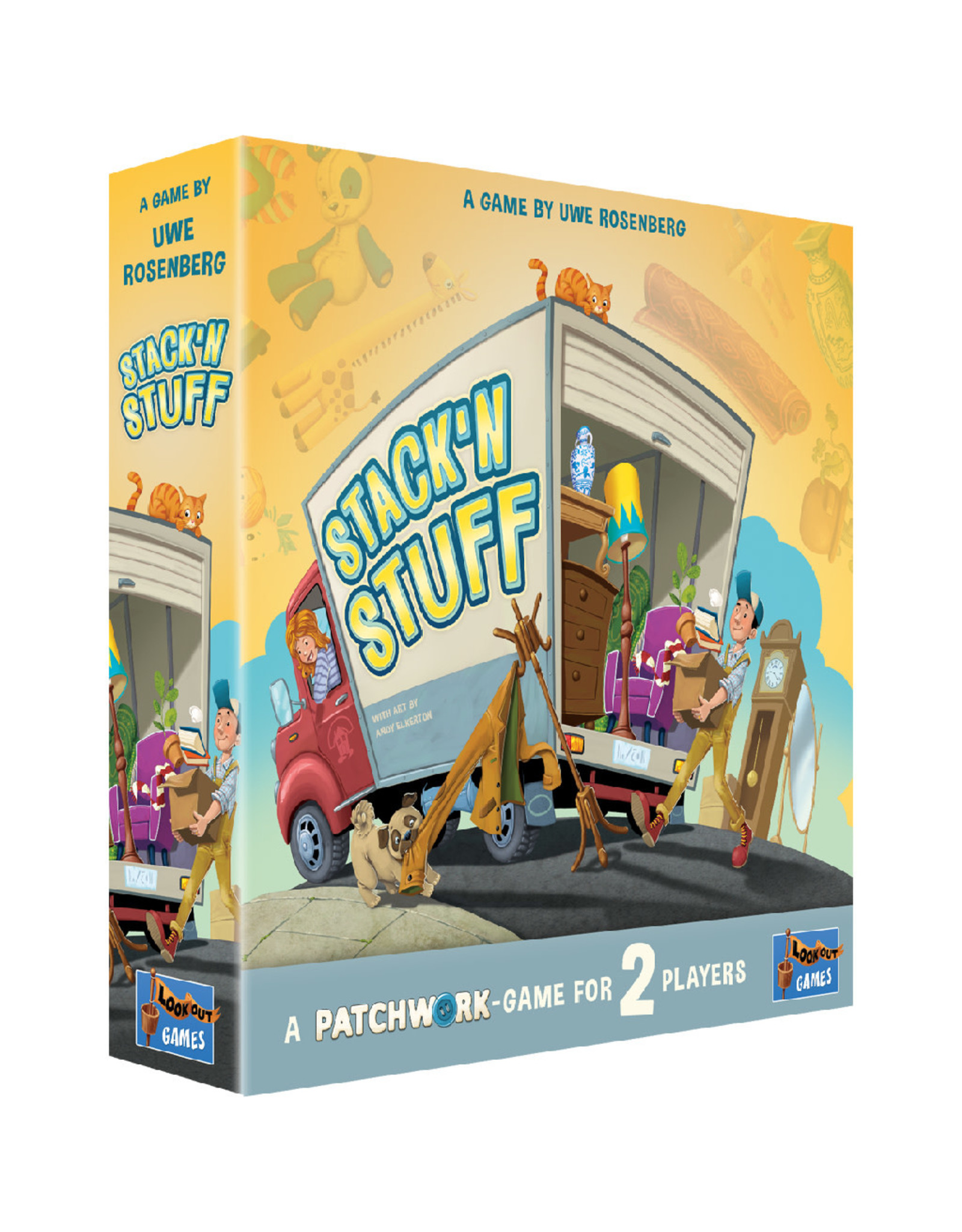 Lookout Games Stack'n Stuff: A Patchwork Game