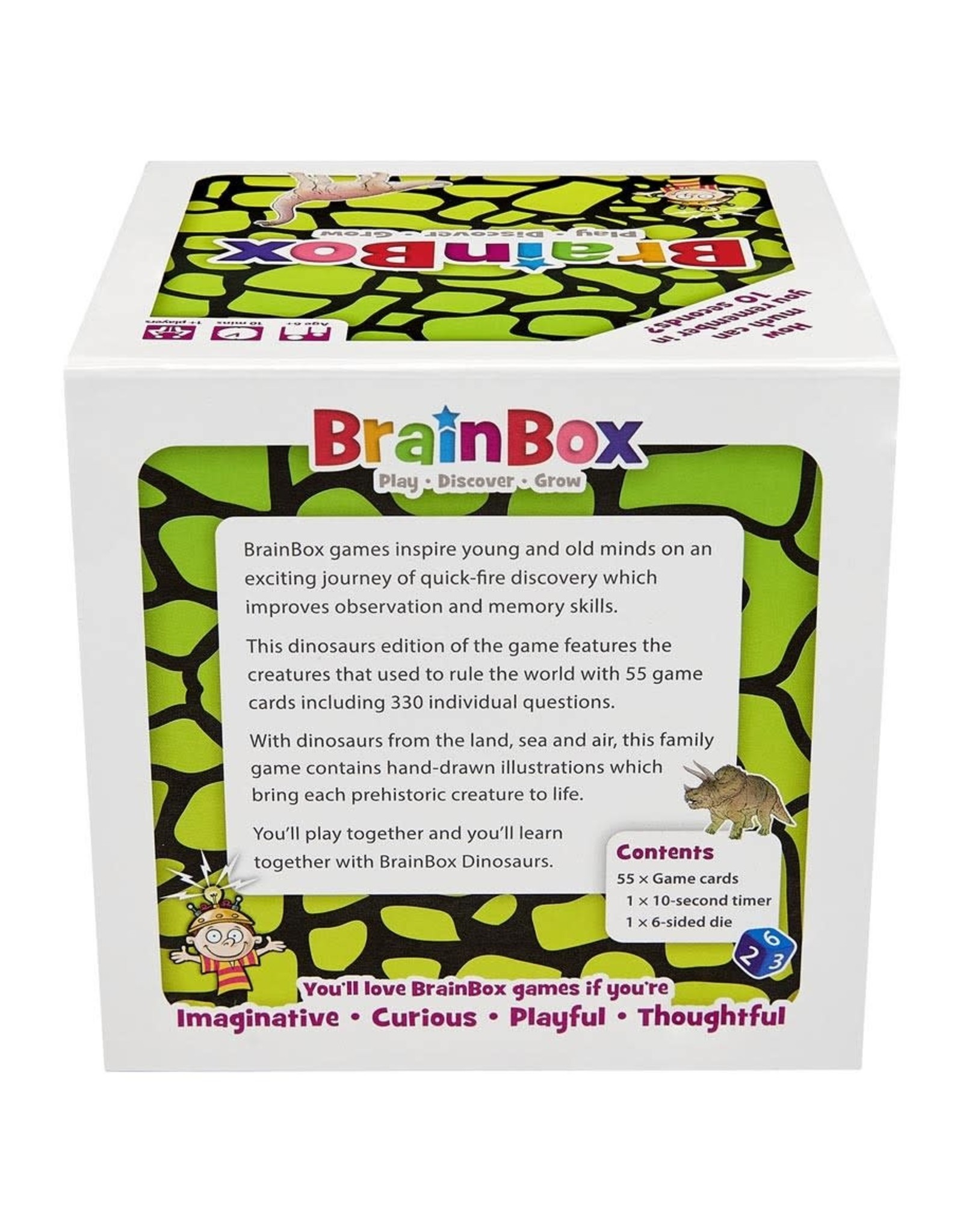 Asmodee BrainBox: Dinosaurs