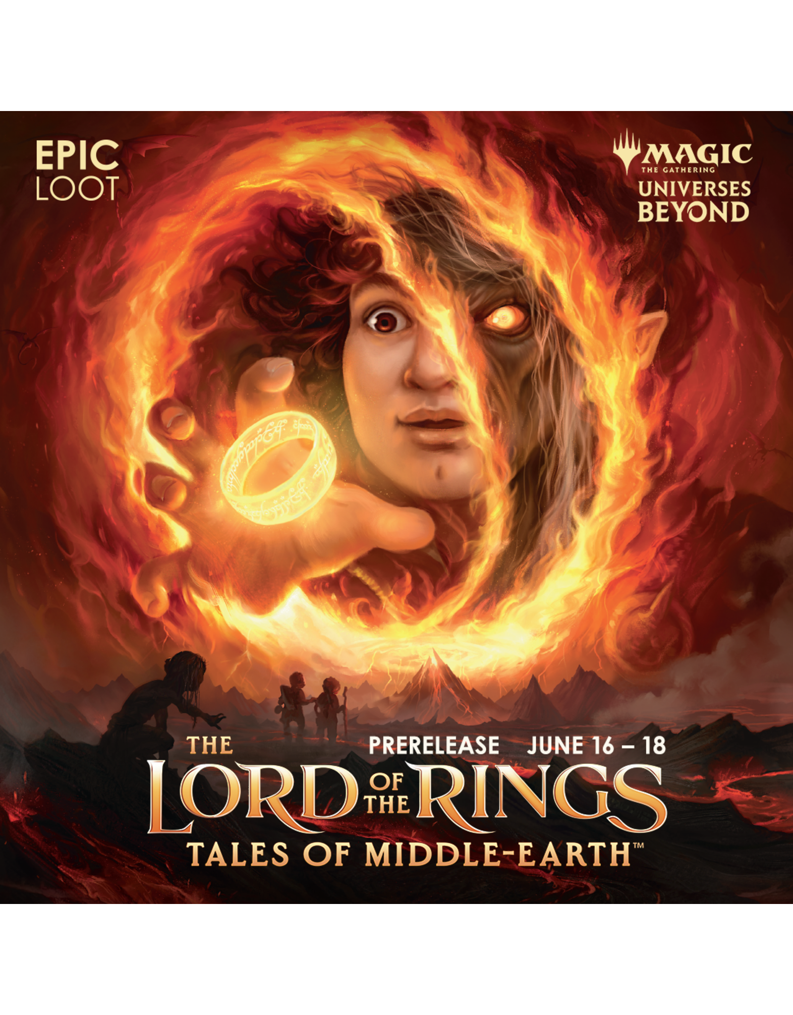 SUN 06/18 8AM MTG PRERELEASE Lord of the Rings: Tales of Middle Earth