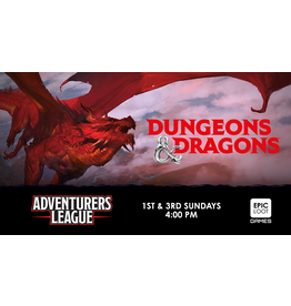 Sun 04/21 4 PM Casual D&D Adventurers League