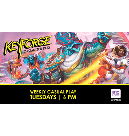 Tues 04/16 6PM  Keyforge Casual Play