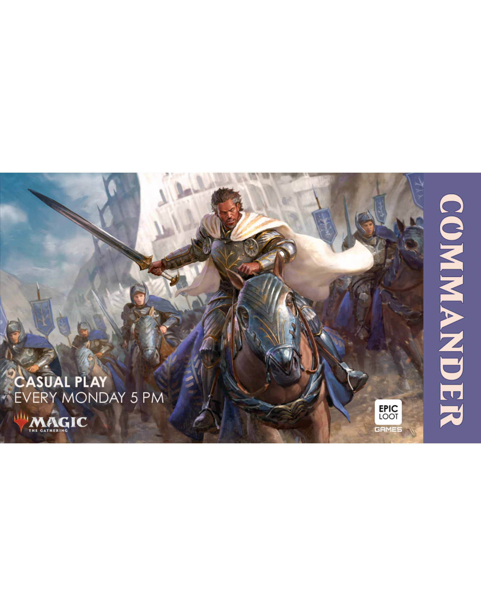 Mon 04/29 5PM Commander Casual Play
