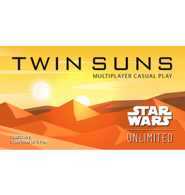Tues 04/30 5PM SW Unlimited Twin Suns Casual Play