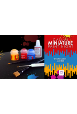 Wed 05/22 5:30PM  Minis Paint Night