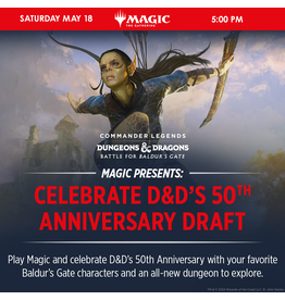 Sat 05/18 5PM D&D 50th Anniversary Battle for Baldurs Gate Draft Event