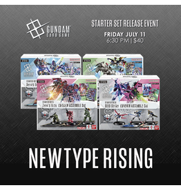 07/11 FRI 6:30PM GUNDAM CARD GAME Starter Deck Launch Event
