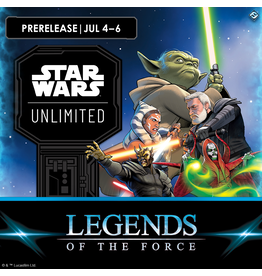 07/05 SAT 2:00PM Star Wars Unlimited Prerelease Set 5 Legends of the Force