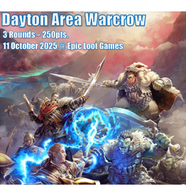 10/11 SAT 11:00AM Dayton Infinity Group WarCrow Event