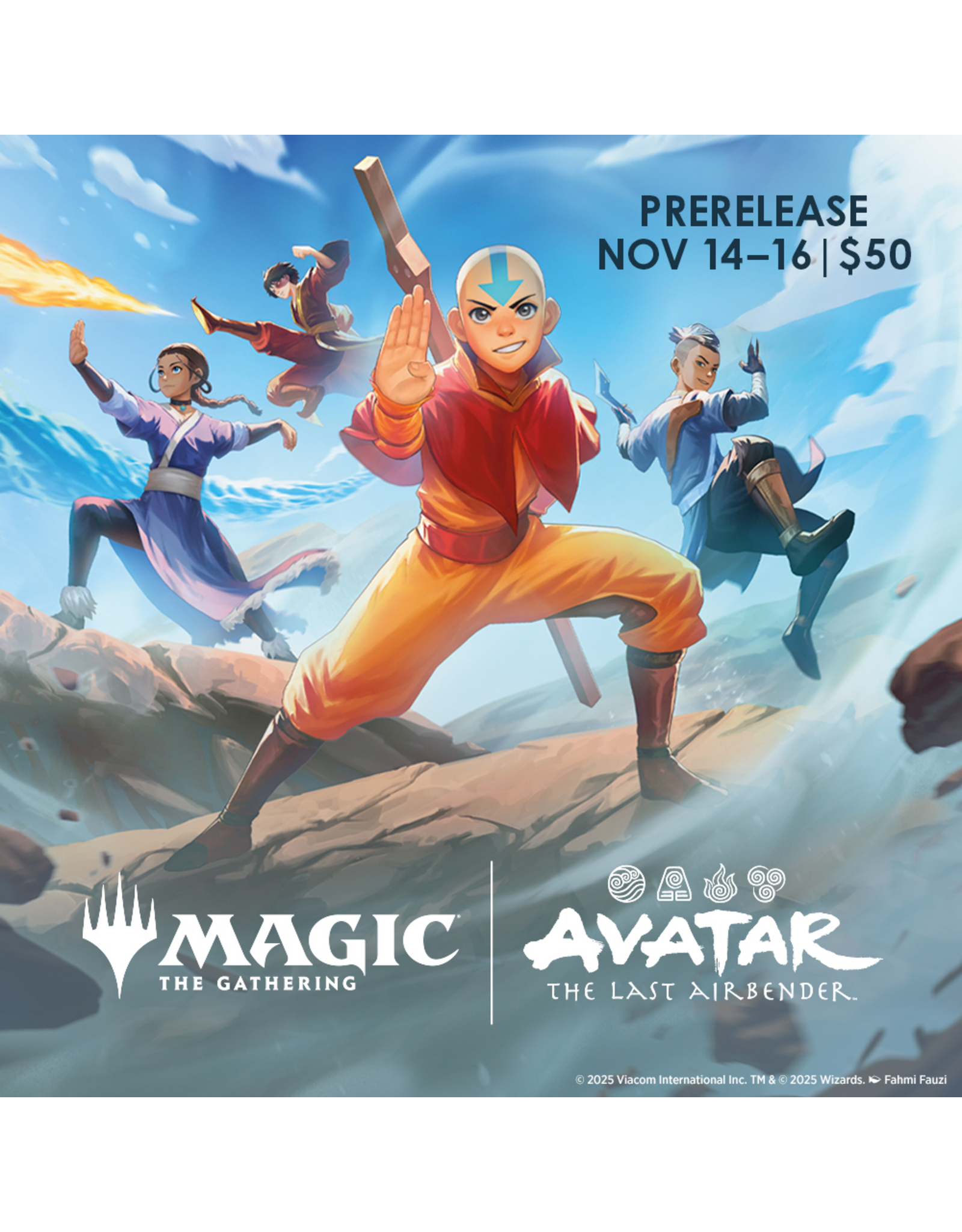 11/14 FRI 6:00PM MtG | Avatar: The Last Airbender Prerelease - Katara