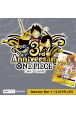 11/01 SAT 12:30PM ONE PIECE CARD GAME 3rd Anniversary Event