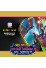 11/09 SUN 12:30PM Pokemon Mega Evolution—Phantasmal Flames Prerelease