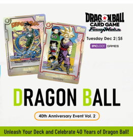 12/02 TUE 6:30PM DBSCG FW DRAGON BALL 40th Anniv. Event vol.2