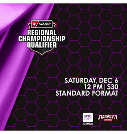 12/06 SAT 12:00PM MtG | Regional Championship Qualifier