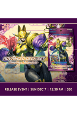 12/07 SUN 12:30PM DIGIMON CARD GAME Advanced Deck -AMETHYST MANDALA- [ST-22] Release Event