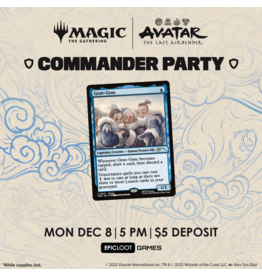 12/08 MON 5:00PM MtG | Avatar: The Last Airbender Commander Party