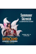 12/14 SUN 12:00PM Riftbound Summoner Skirmish - December